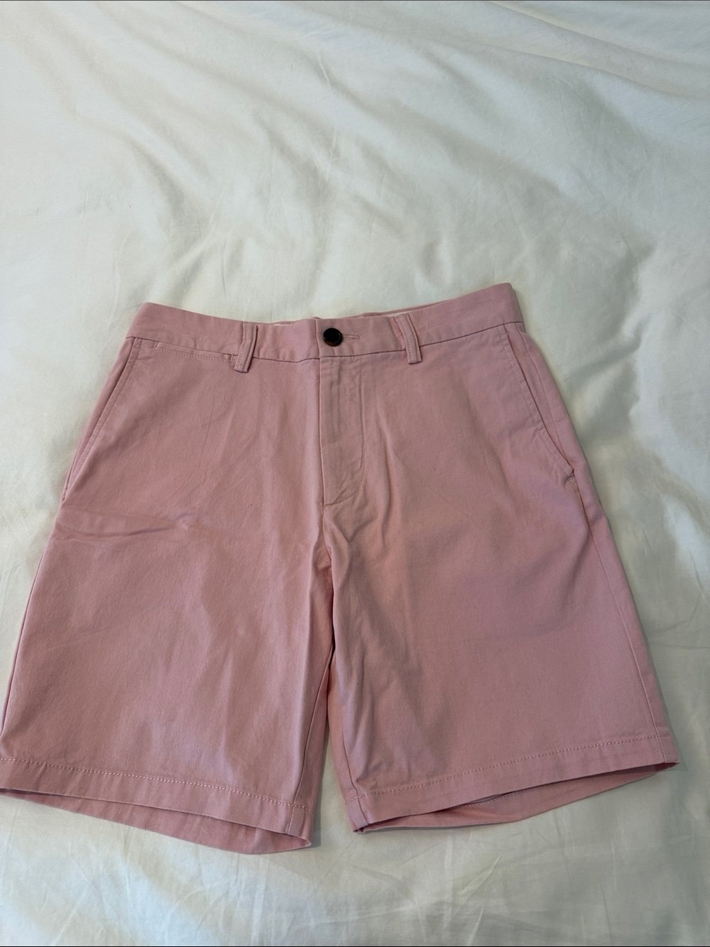 Old Navy Light Pink Flat-Front Men's Shorts
